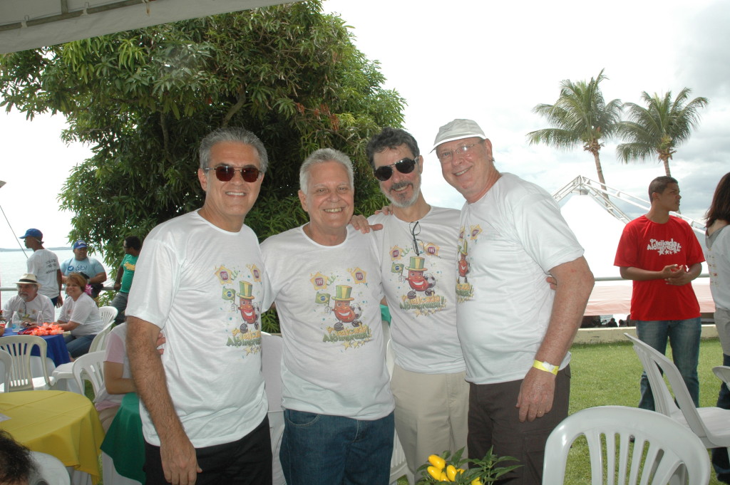 Luiz Carlos Moraes, Paulo Brandao, Fred Carvalho e Andre Blumber